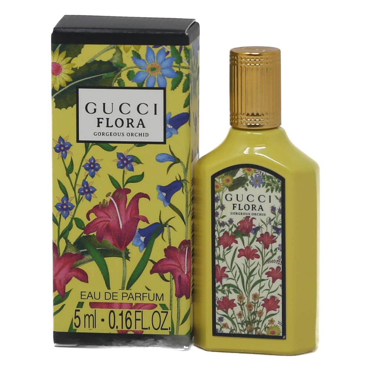 Gucci Flora Gorgeous Orchid Eau de Parfum Miniature 0.17 oz for