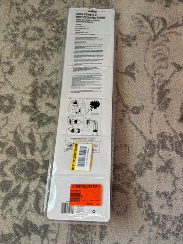 Everbilt Kit Spazzola Pulizia Ventilazione Asciugatrice Trapano - Foto 4 di 6