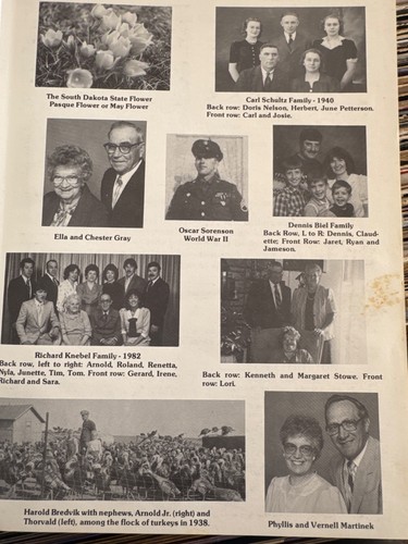 Claire City & New Effington 1913-1988 South Dakota History Genealogy Book - Picture 3 of 5