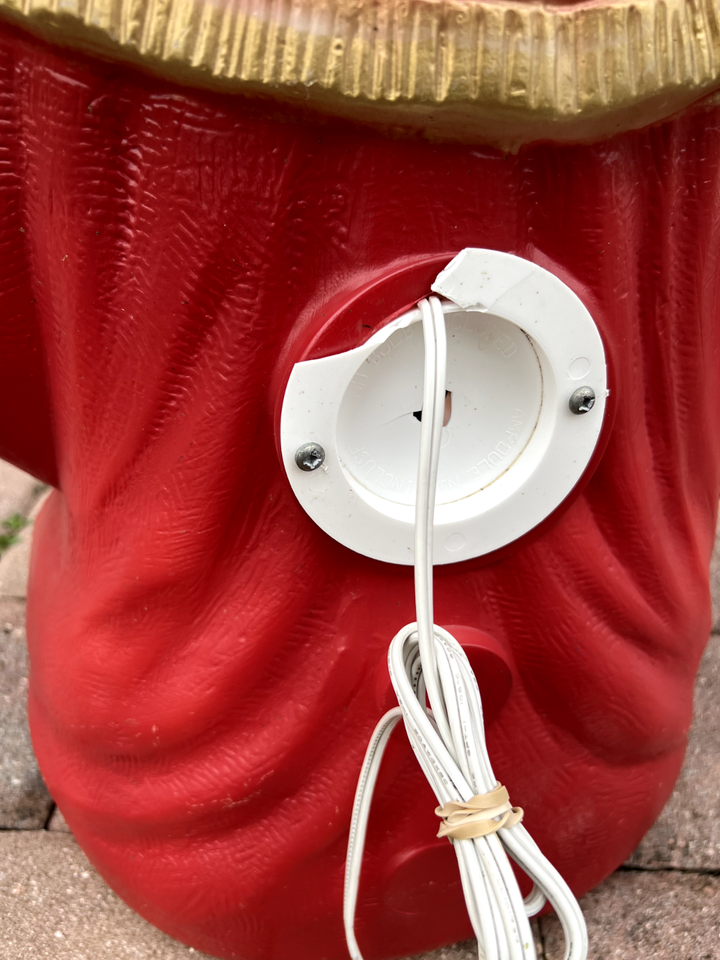 Wise Man Lighted Christmas Nativity Blow Mold General Foam Plastics