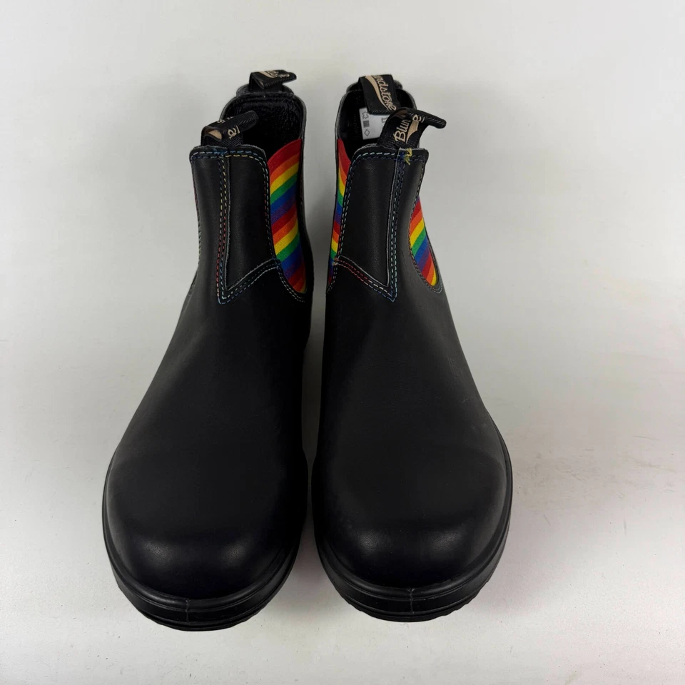Botas Chelsea Blundstone Originals 2105 para hombre 12 negras arco iris zapatos pull-on Foto 4 de 4
