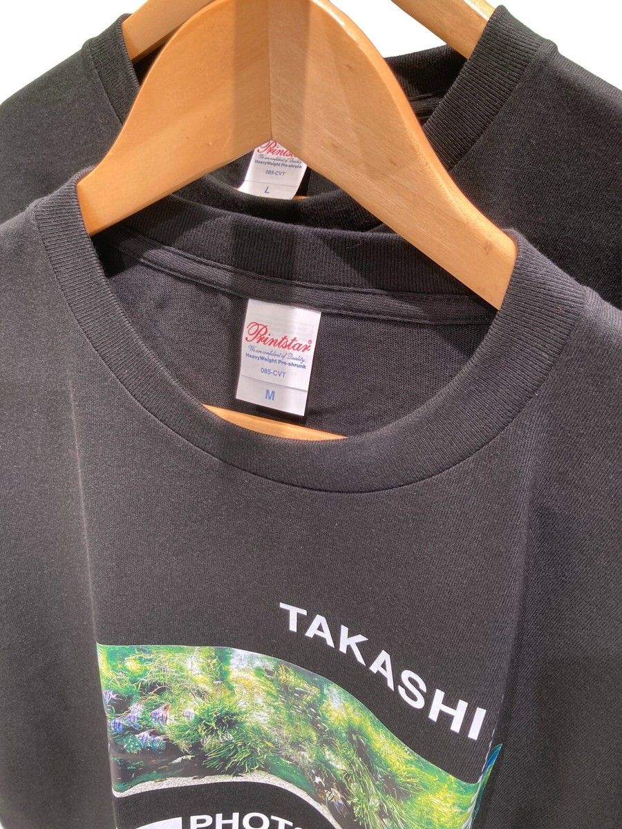 ADA L Photography TシャツLサイズ TAKASHI AMANO ADA Takashi Amano Photography Limited T-shirt Suikei Black Color