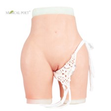 Silicone Shaping fake Vagina Pants Thicken Hip Underwear for Crossdresser
