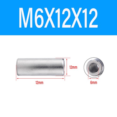 A2 304 Edelstahl Verbindungsmuffe Rund Langmutter Gewindemuffe M3 M4 M5 M6 ~ M20 - Bild 41 von 84