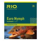 RIO Euro Nymph Leader - 11' Grayling Trout Leader with tippet ring
