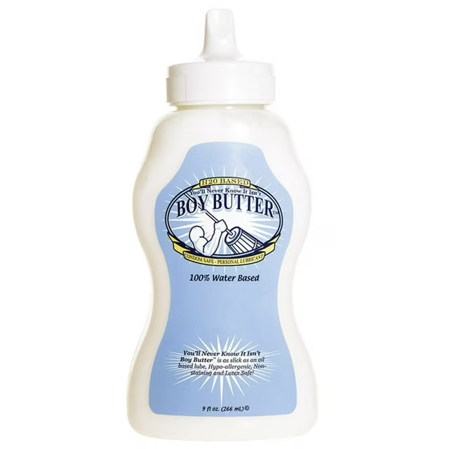 Boy Butter H2O - 9 fl oz squeeze bottle