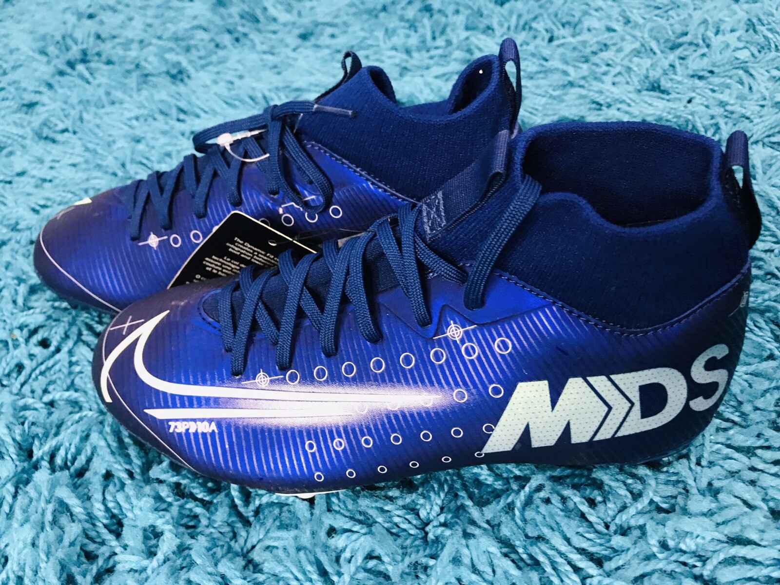 Nike Mercurial Superfly 7 MDS Cr7 001 TF Blue Void Soccer Cleats Mens Size  11 for sale online | eBay