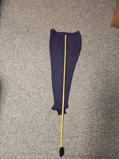 VTG Bogner Women's 16 Short Plum Wool Blend Stirrup Ski Pants W Germany DM16