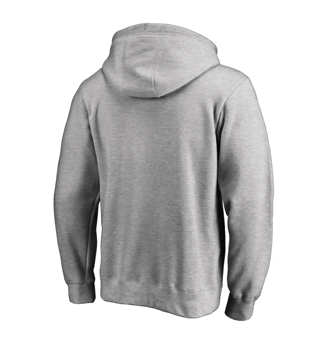 Pro Line New Orleans Saints Ash Gray 3D Hoodie Pullover Sweatshirt