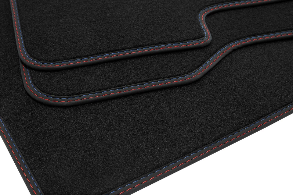 Alfombrillas de doble costura adecuadas para BMW Serie 4 Coupé F32 F82 a partir del año 2013-2020 - Imagen 3 de 4