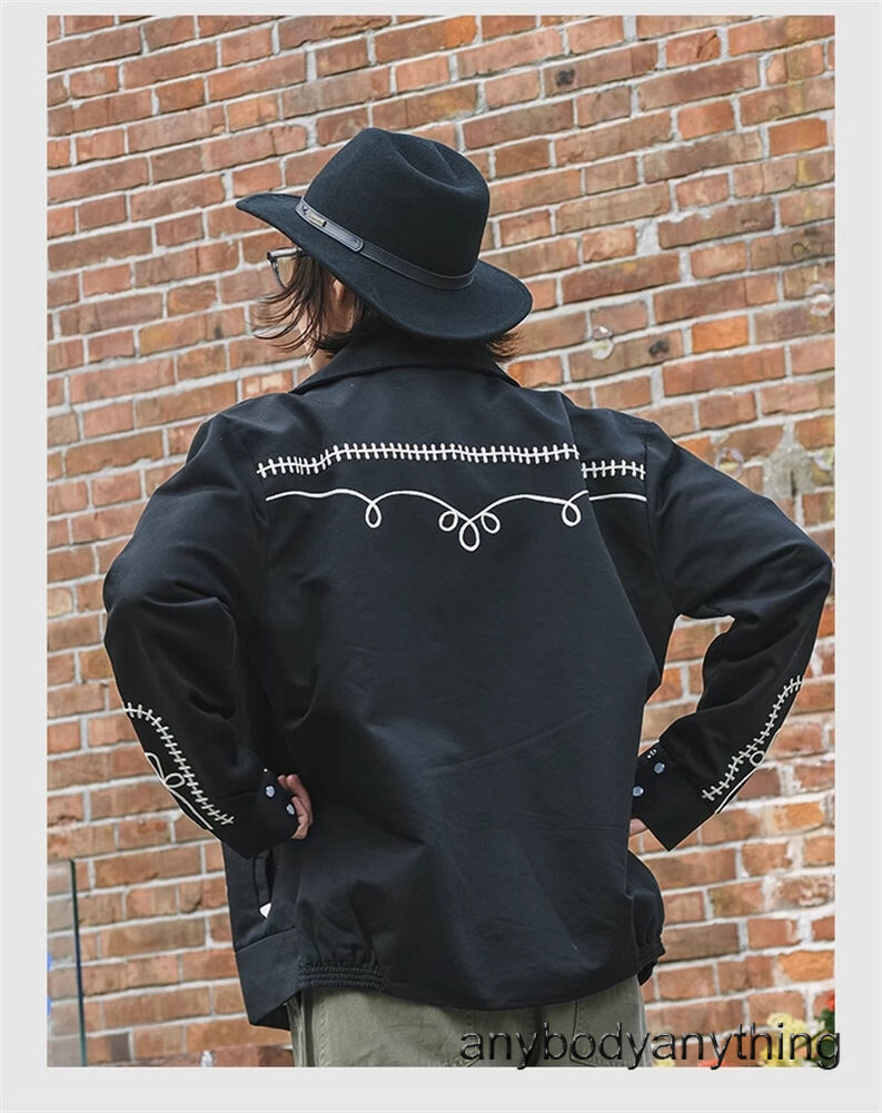 トップス ifsixwasnine NOMAD/BORELO size0 Non Stock Western Bolero Musician Jacket Mens Embroidered
