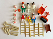 Playmobil Geobra 1974 City / Road Construction Lot, 22 Pieces  6 People