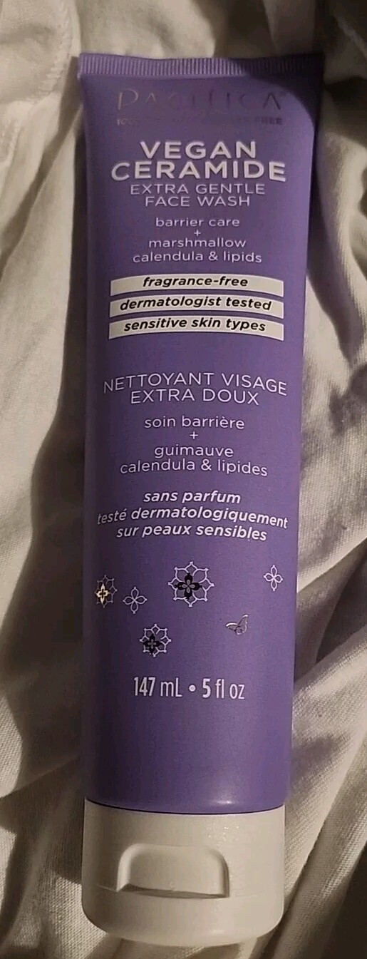 Pacifica Vegan Ceramide Extra Gentle Face Wash 5 oz