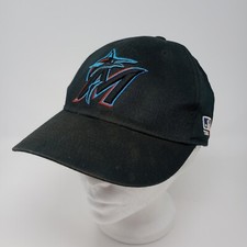 Miami Marlins MLB Youth OC Sports Black Adjustable Baseball Cap Hat