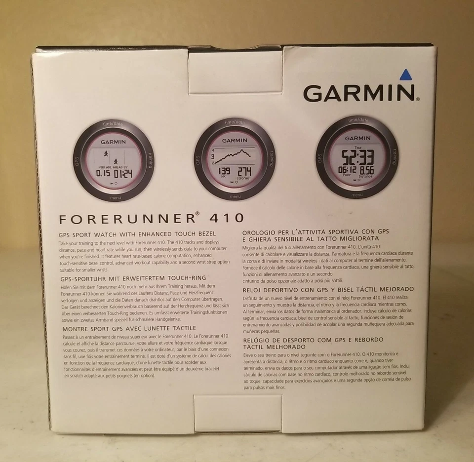 Garmin Forerunner 410 GPS-Enabled Sports Fitness Watch(Discontinued) 2010 - Image 2 of 4