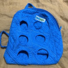 Backpack By Jackpopz-Holds 6 Webkinz+ Plus! Blue