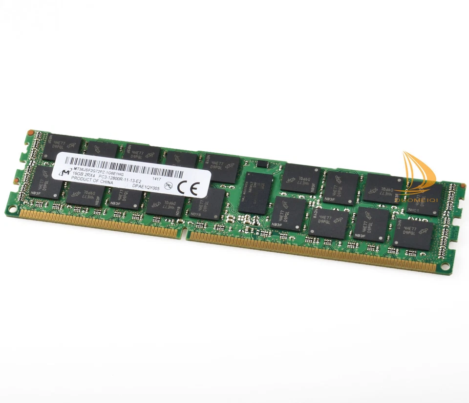 Micron 4x 16GB 2RX4 PC3-12800R DDR3-1600Mhz 1.5V ECC REG Server RAM Memory D&D - Image 4 of 4
