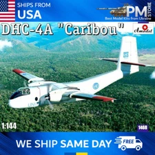 Amodel 1468 DHC-4A "Caribou" Aircraft, scale plastic model kit 1/144
