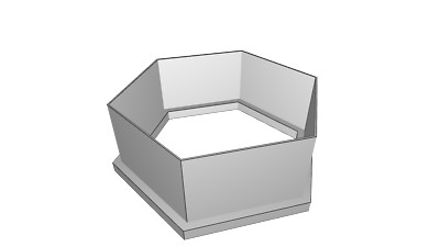 Hexagon Cookie Cutter for Geometric Shape Enthusiasts
