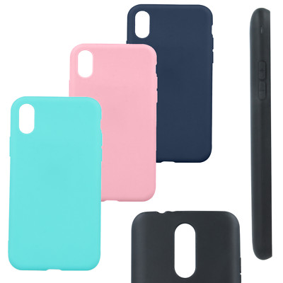 Back Case Mat TPU Cover Case Schale Schutzhülle Tasche Für Apple iPhone XS Max
