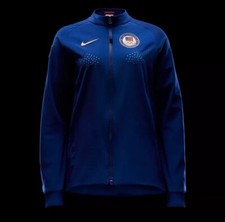 Nike Women's Paris 2024 Team Issued USA Olympic Podium Jacket DZ3572-492 Size M