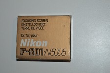 Genuine Nikon Focusing Screen Nikon F 801 n8008 NOS