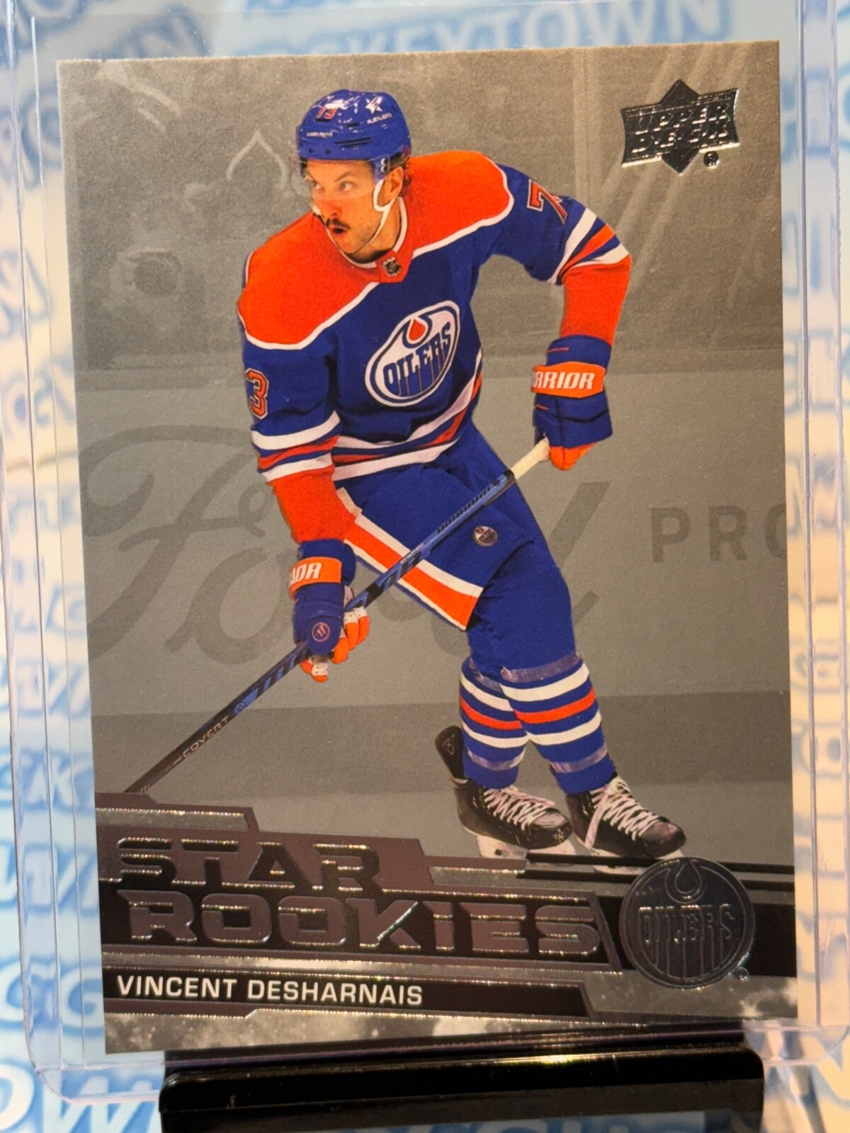 🔥2023-24 Upper Deck Star Rookies - Vincent Desharnais - #17 - Edmonton Oilers