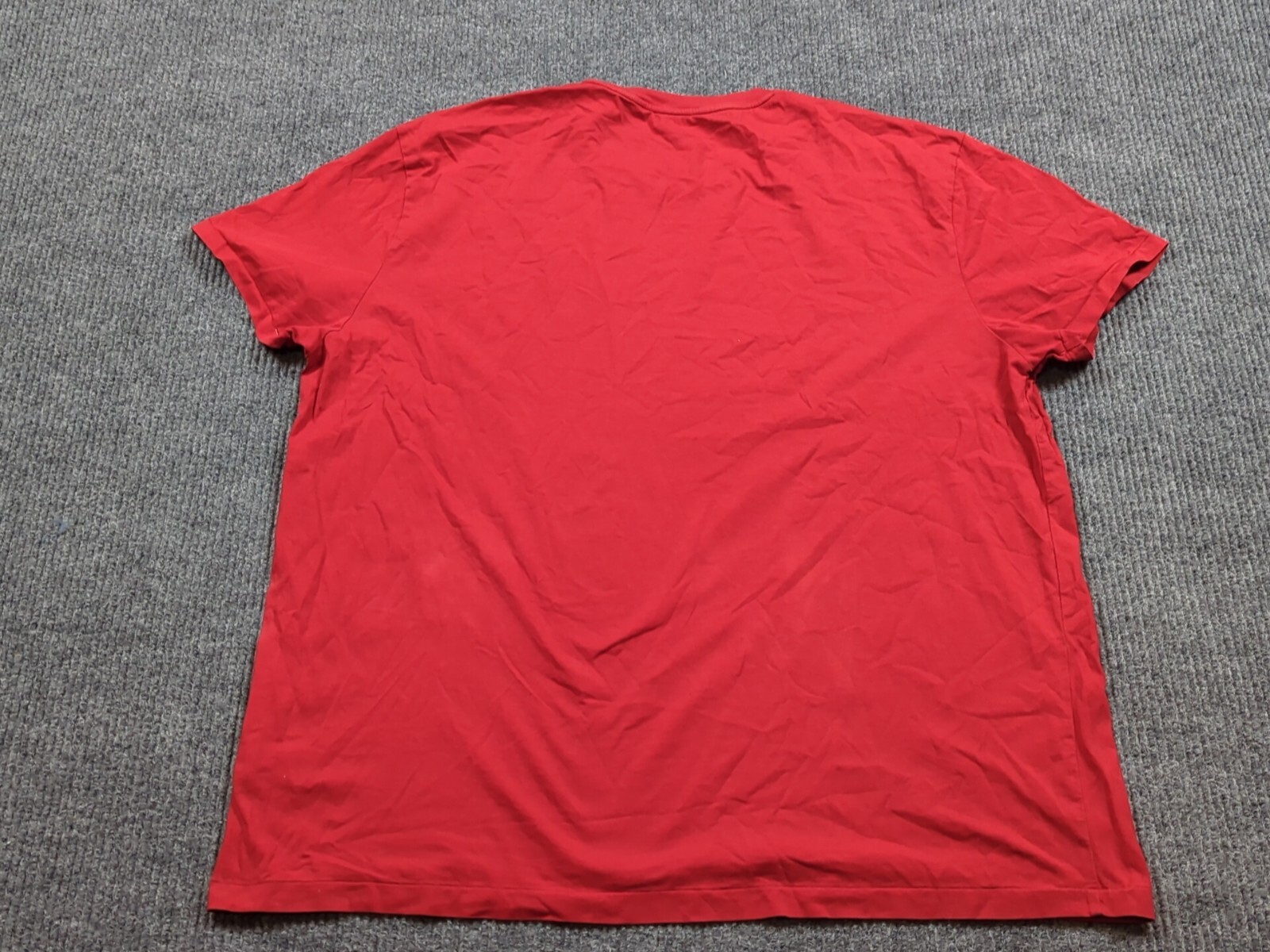 Polo Ralph Lauren camicia uomo 2XL rossa manica corta logo cotone pony vestibilità classica