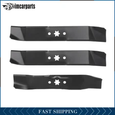 3pcs Deck Blades for 46 inch Rotary 1029 CUB CADET 742-04125 MTD 942-0611 Mowers
