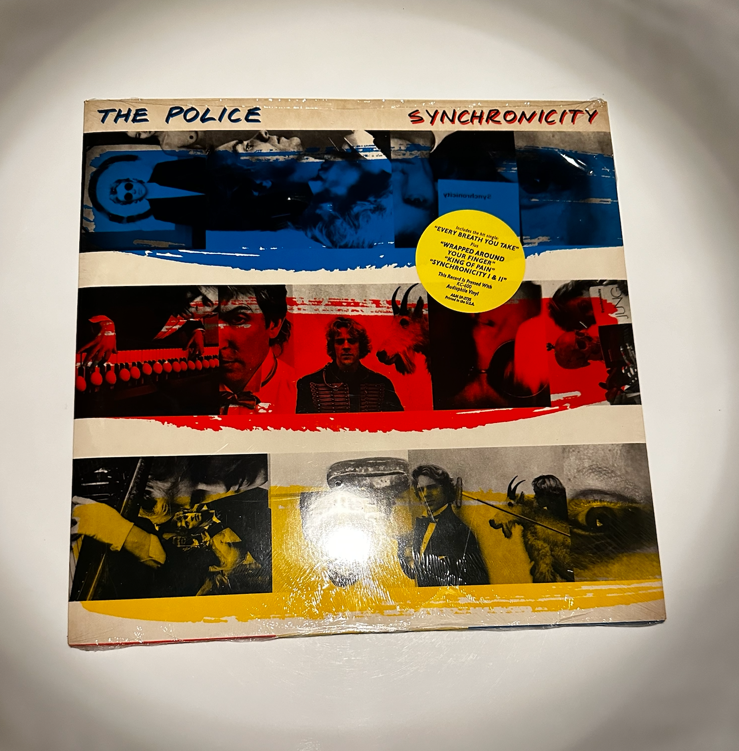 THE POLICE - SYNCHRONICITY - ORIGINAL 1983 VINYL LP - SP-3735 EXCELLENT