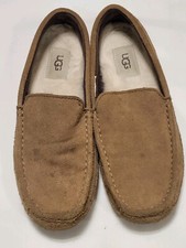 UGG Tan Suede Moccasin Slippers Women's Size 8