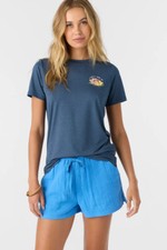 O'Neill Breezy UPF S/S Tee - Women's - Medium / Navy Heather
