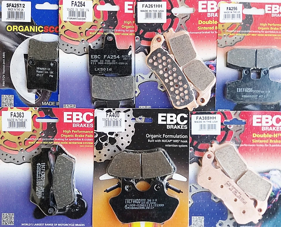 FA657TT Polaris RZR 900 RENNSPORT - EBC Bremsbeläge brake pads Carbon - Bild 1 von 1