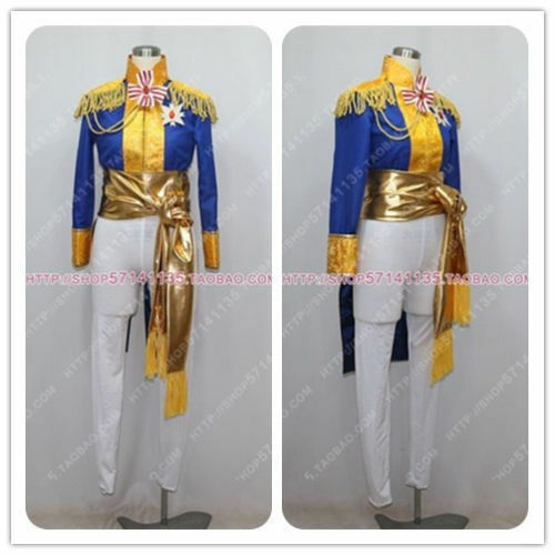 Le ROSE DI VERSAILLES Cosplay Oscar François de jarjayes Uniforme Costume:  S | eBay