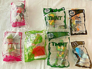 Happy Meals 2006-10, Madame Alex, Shrek, Leonardo, ZeeBad, Camp Lazlo