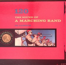 THE MEDALLION MARCHING BAND SOUND OF A MARCHING BAND 120 CADENCE VINYL LP 208-14