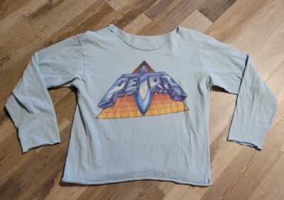 Vintage 1985 Petra Christian Rock Beat The System Breakouts Tour T Shirt Small S