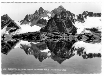 Postcard Silvretta Bieler Höhe, Montafon, Alps, 11076