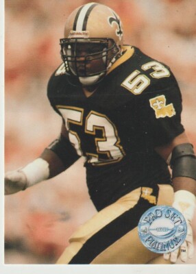 Pro Set Platinum 1991 NFL Karte New Orleans Saints #237 Vaughan Johnson