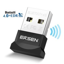 USB Bluetooth 4.0 Dongle Adapter for Windows PC Laptop Speakers Keyboards, Etc.