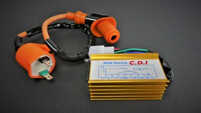 Racing CDI + Zündspule Set Dax Monkey Honda Skyteam Dirtbike Pitbike u.a