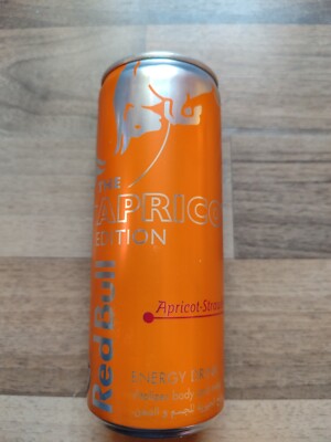 Red Bull Apricot Edition Full 250ml Can Energy Drink Can Arab Emirates 01