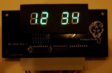Gottlieb System 1/80 4-digit LED Display   DIY kit - Wolffpac