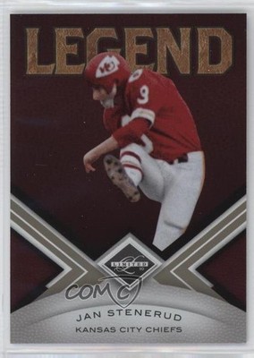 2010 Panini Limited Legend 135/499 Jan Stenerud #123 HOF 0ot5