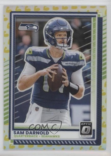 2025 Panini Donruss Optic Flex Prizm 47/199 Sam Darnold #186
