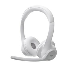 Logitech Zone 300 Wireless Headset with Dual Noise-Canceling Mics Off-White