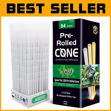 1000 Pack Bulk Cones | Natural Rolling Paper