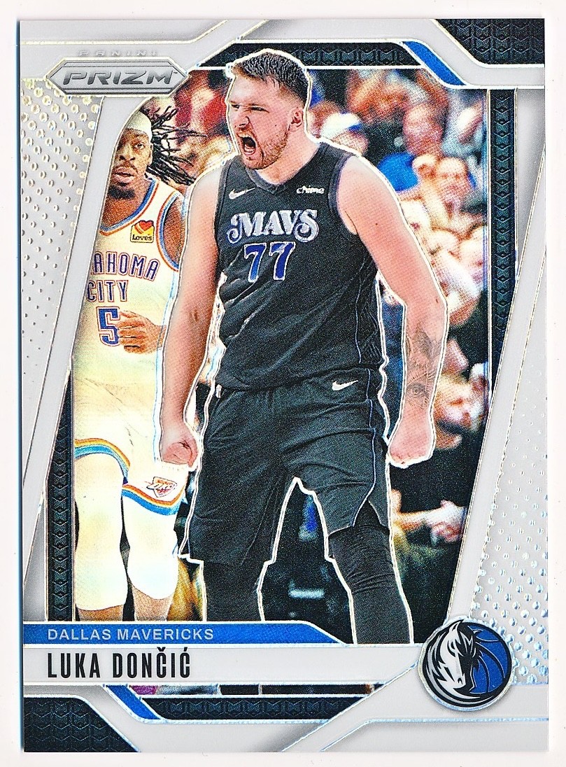 2024-25 Prizm Luka Doncic Prizms White #89 (050/175)