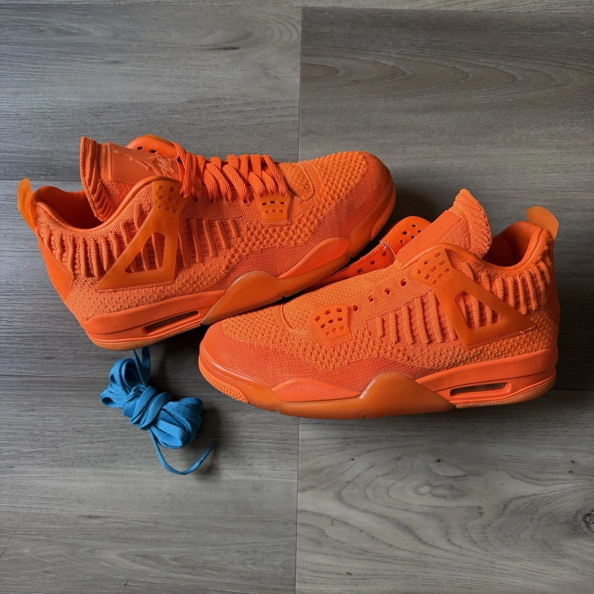 Jordan 4 Retro Flyknit Total Orange for Sale | Authenticity