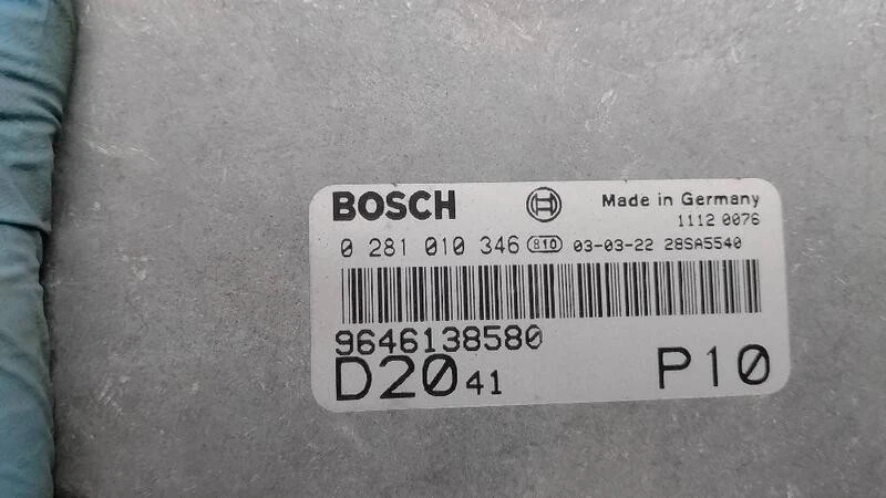 9646138580 centralina motore per CITROEN JUMPER CAJA CERRADA DESDE 02 5149453 - Immagine 2 di 4